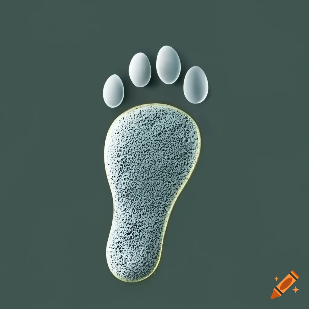 Visual representation of carbon footprint on Craiyon