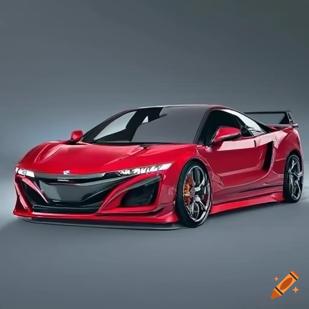 red-metallic-2027-honda-nsx-type-r-sports-car