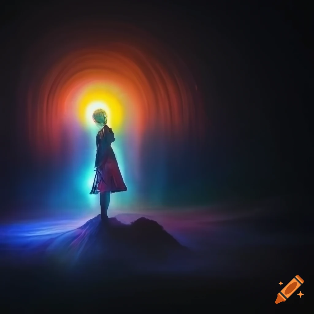 Light painting artwork