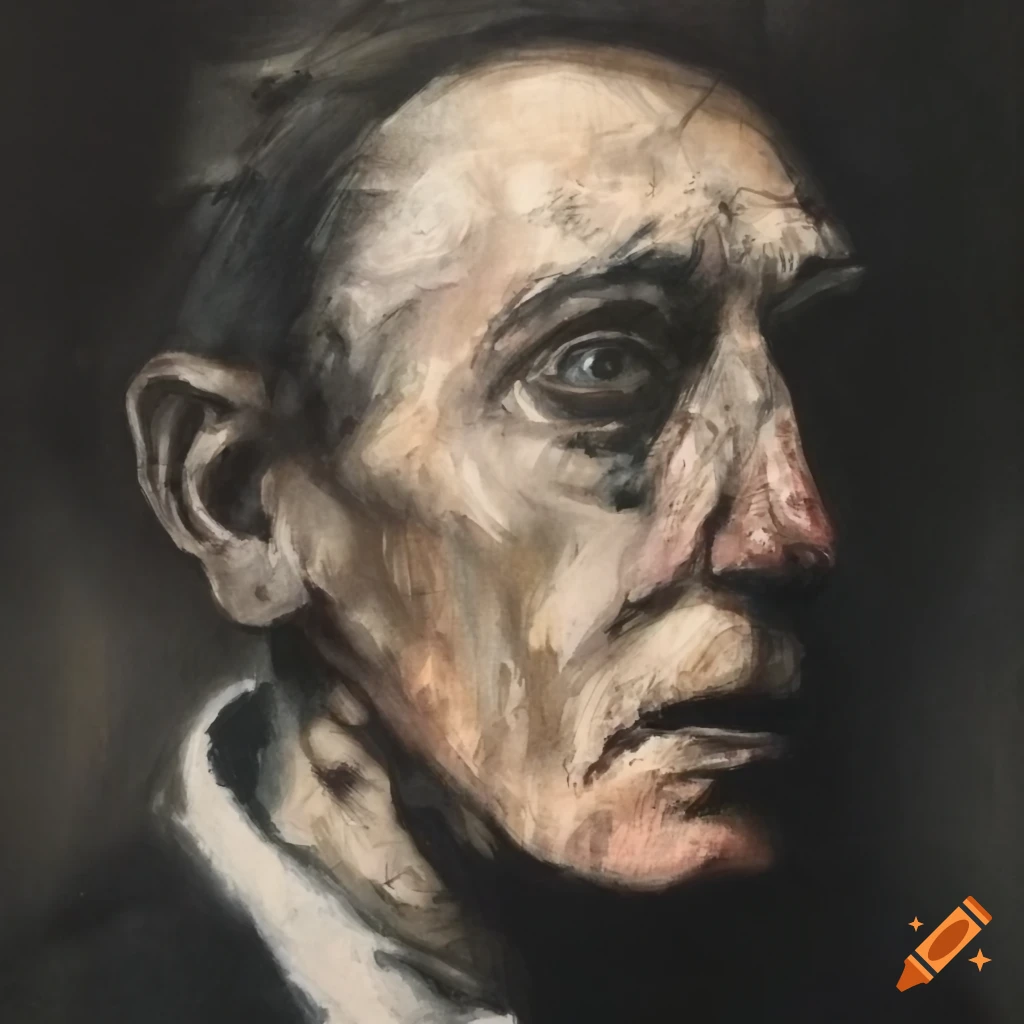 Charcoal Portrait Of A Grief stricken Literary Character On Craiyon charcoal-portrait-of-a-grief-stricken-literary-character-on-craiyon