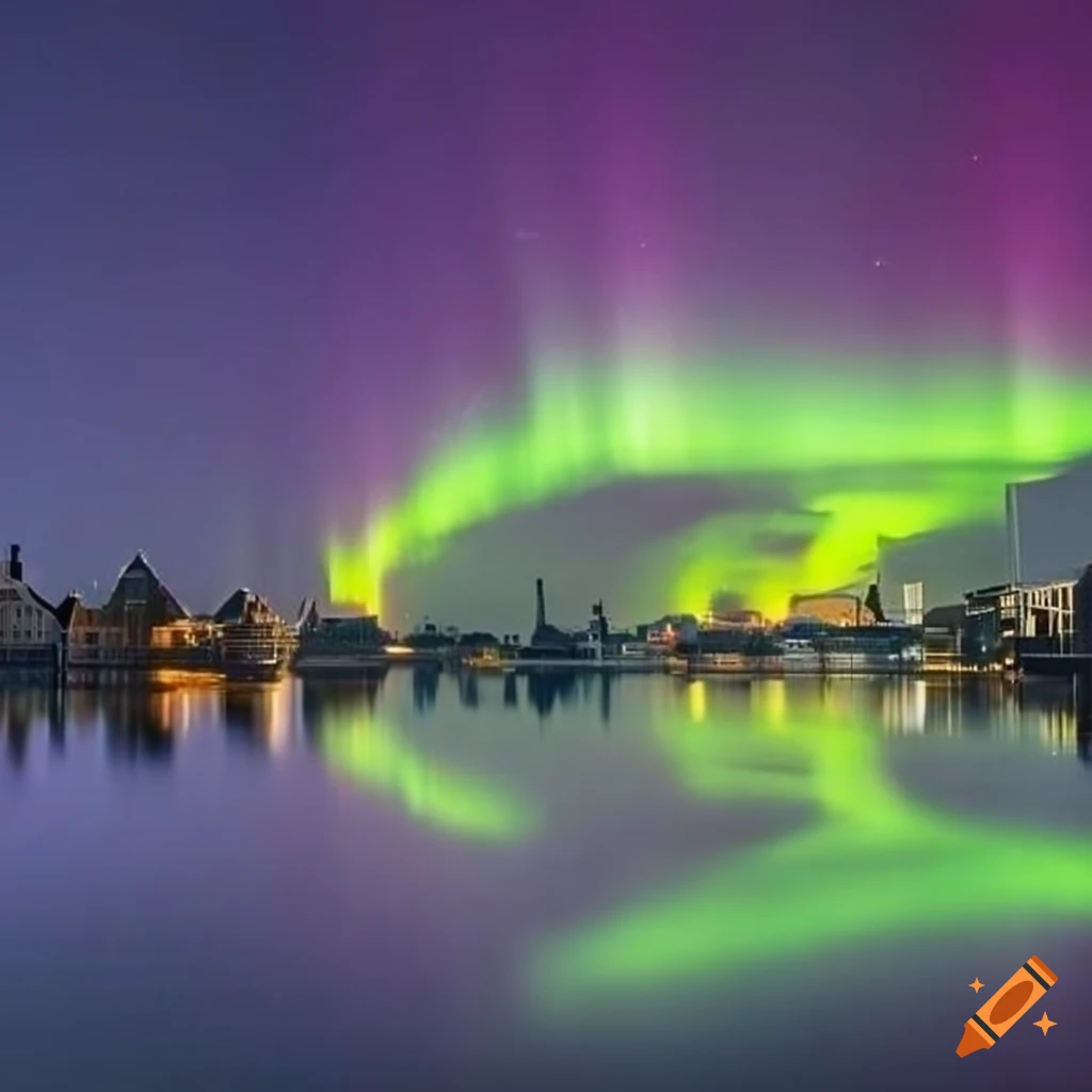 amsterdam-under-the-northern-lights-on-craiyon