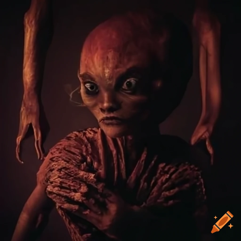 alien landscape of horror