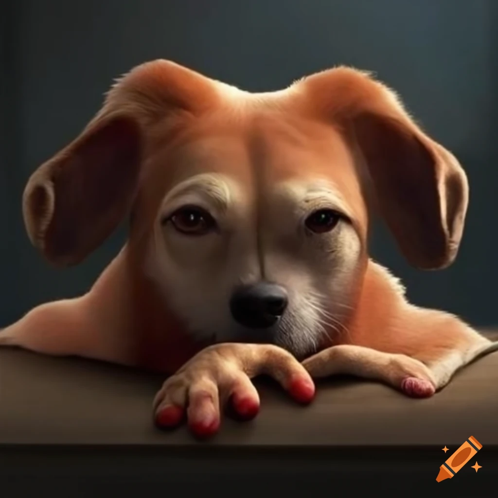 Funny panoramic images of dogs