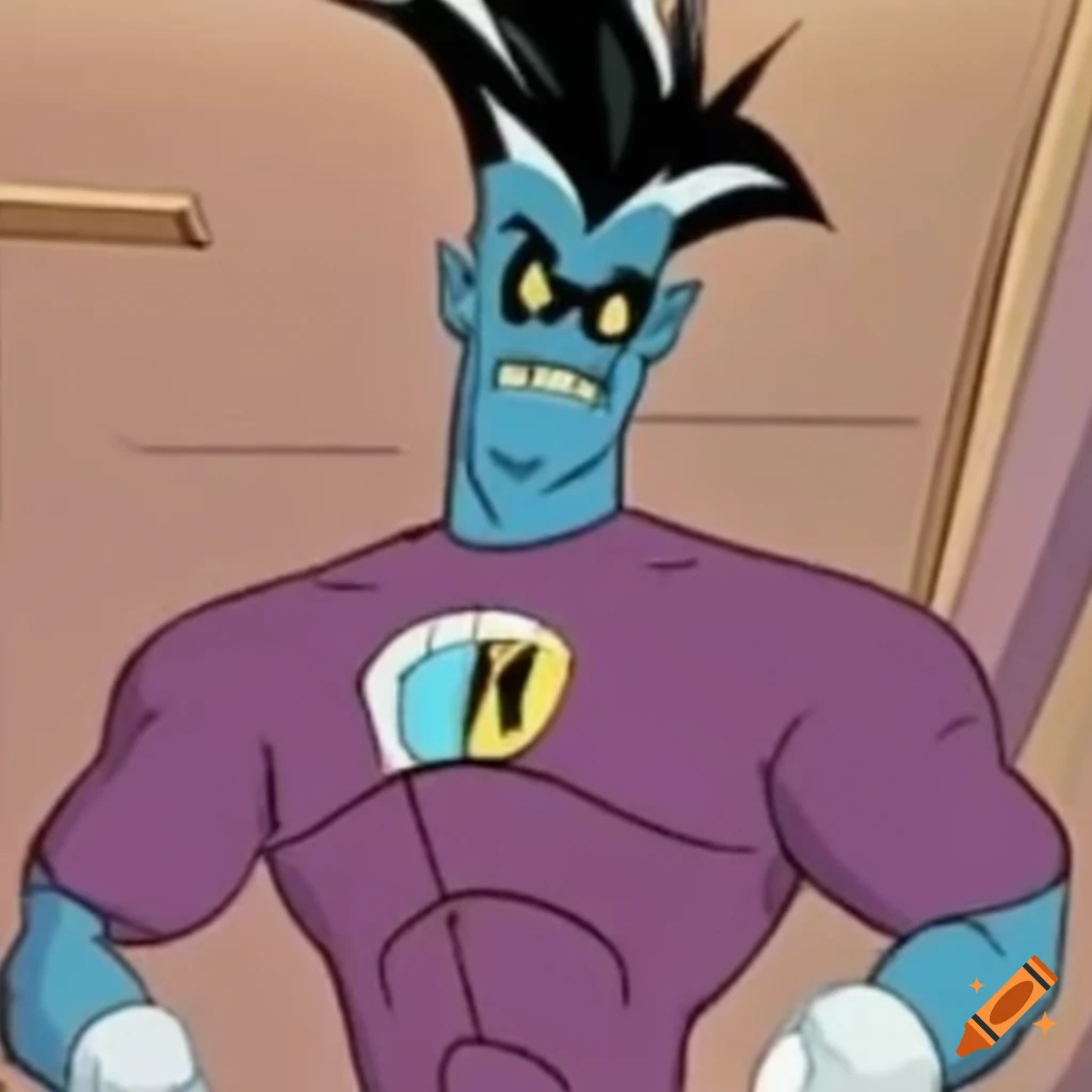 modernized version of Freakazoid cartoon character