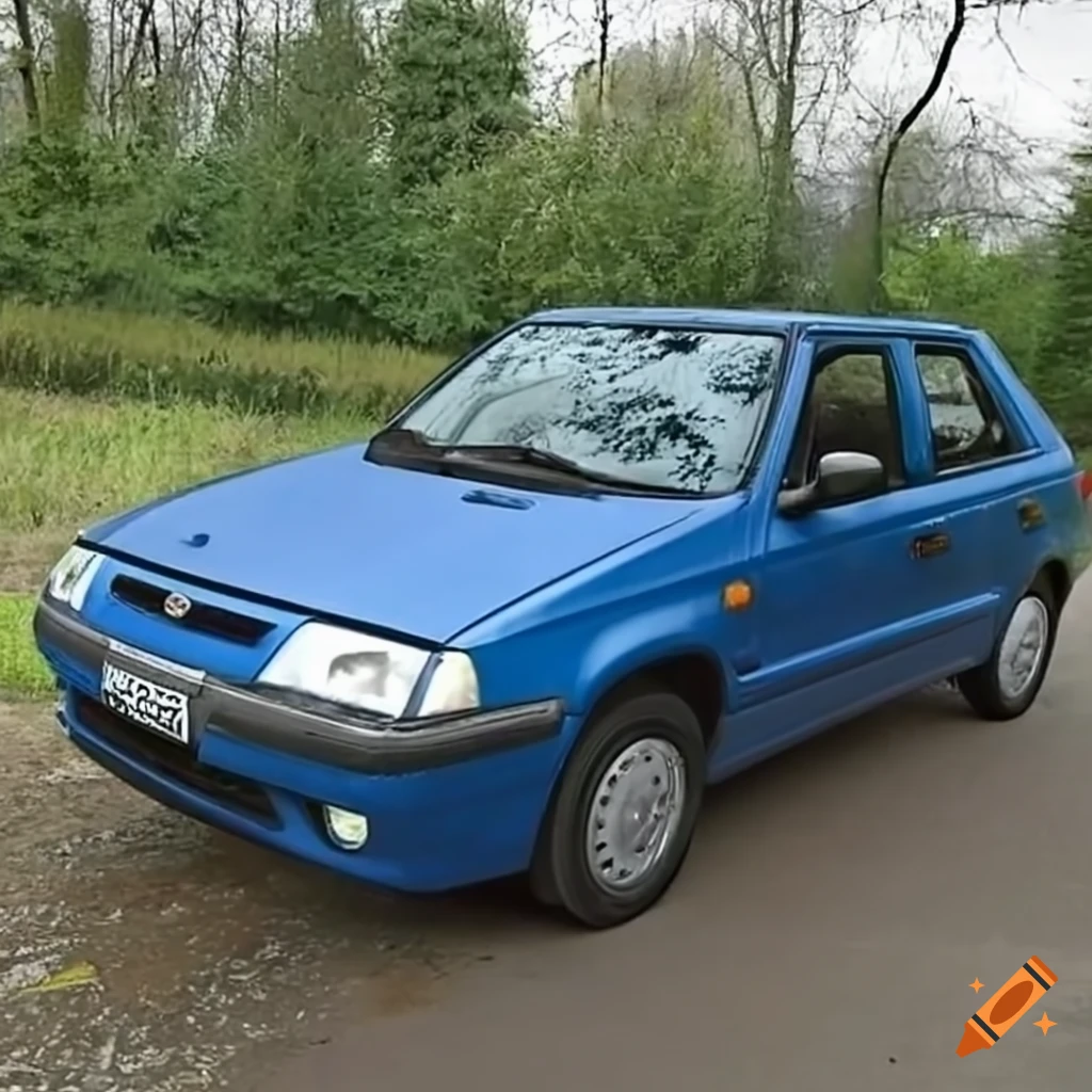 Skoda felicia car on Craiyon