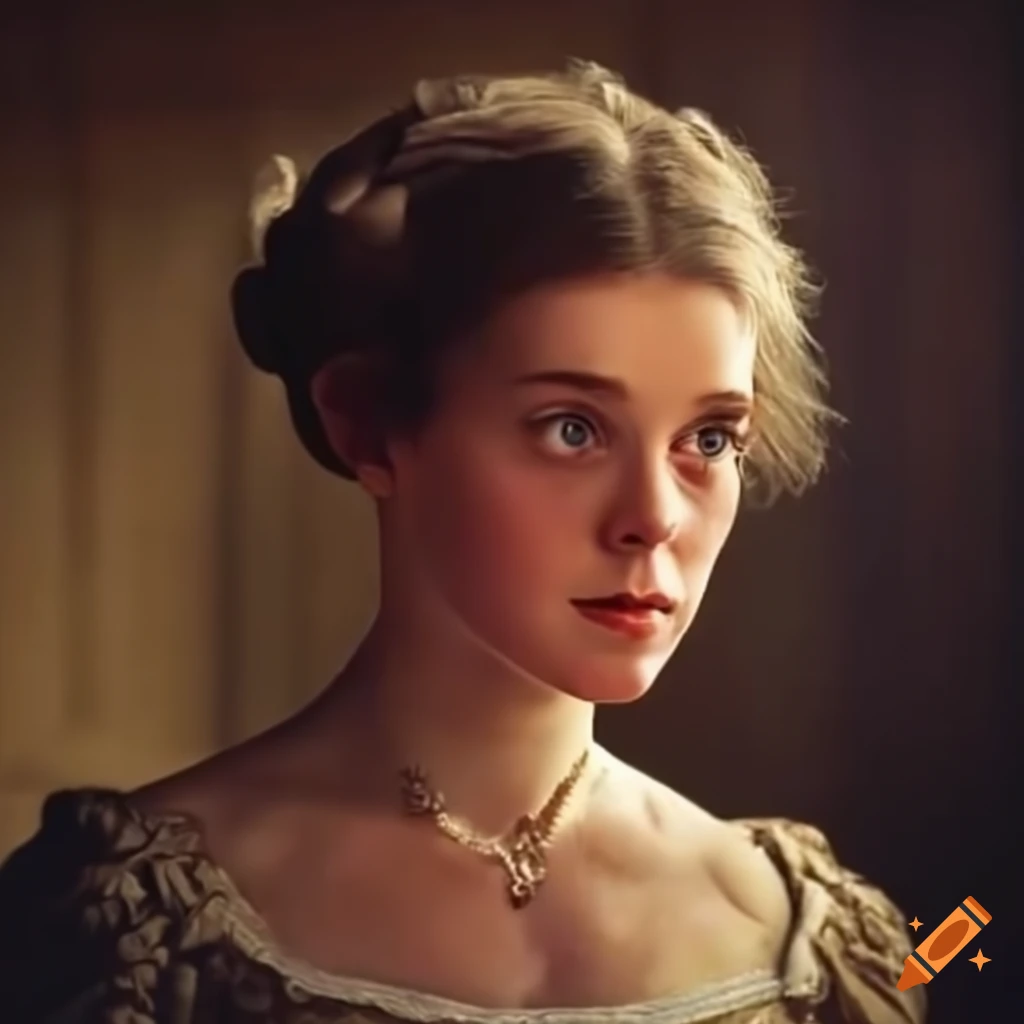Depiction of catherine morland from northanger abbey