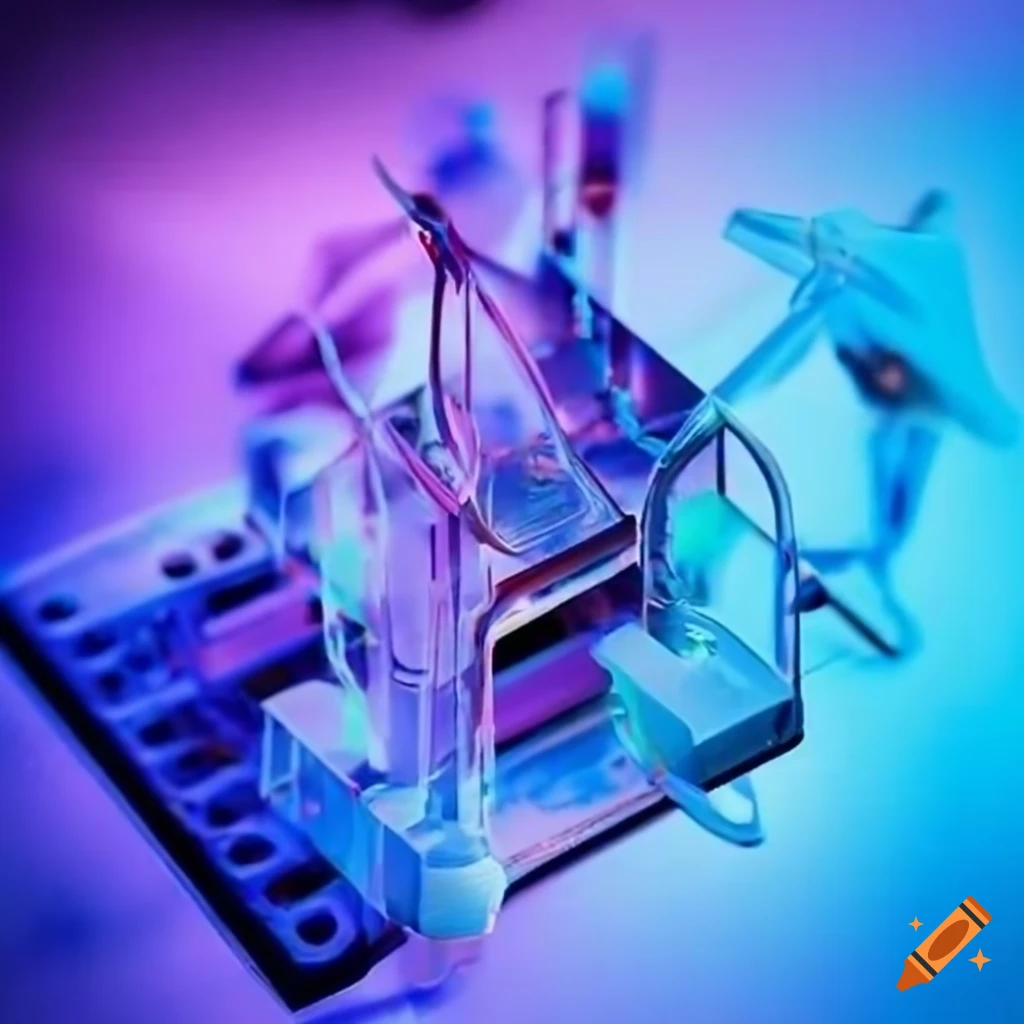 advanced microfluidics device created using 3D printing