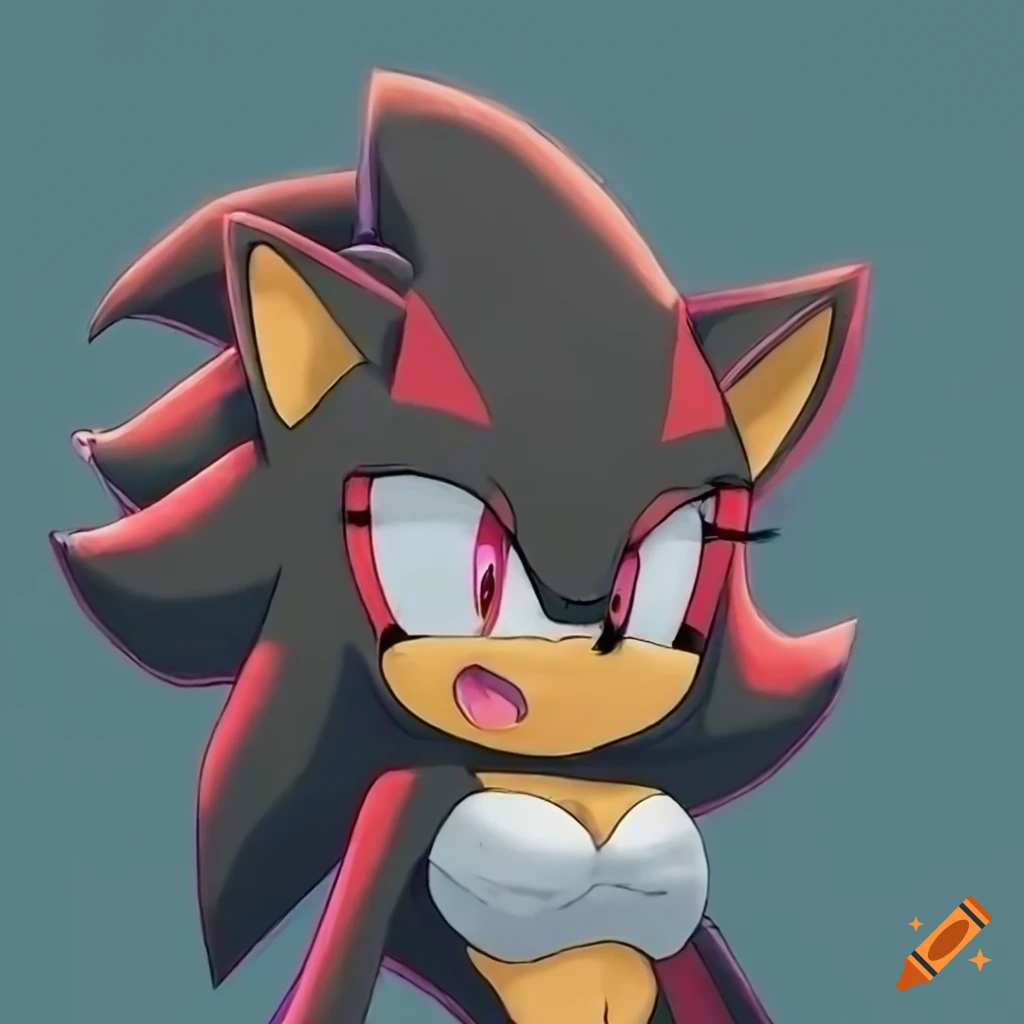 Shadow the Hedgehog inspired by Rouge the Bat