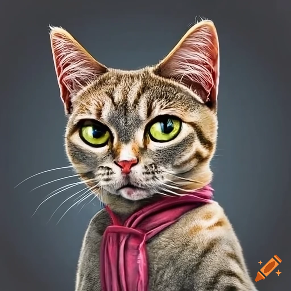 Black cat wearing a racing jacket on Craiyon