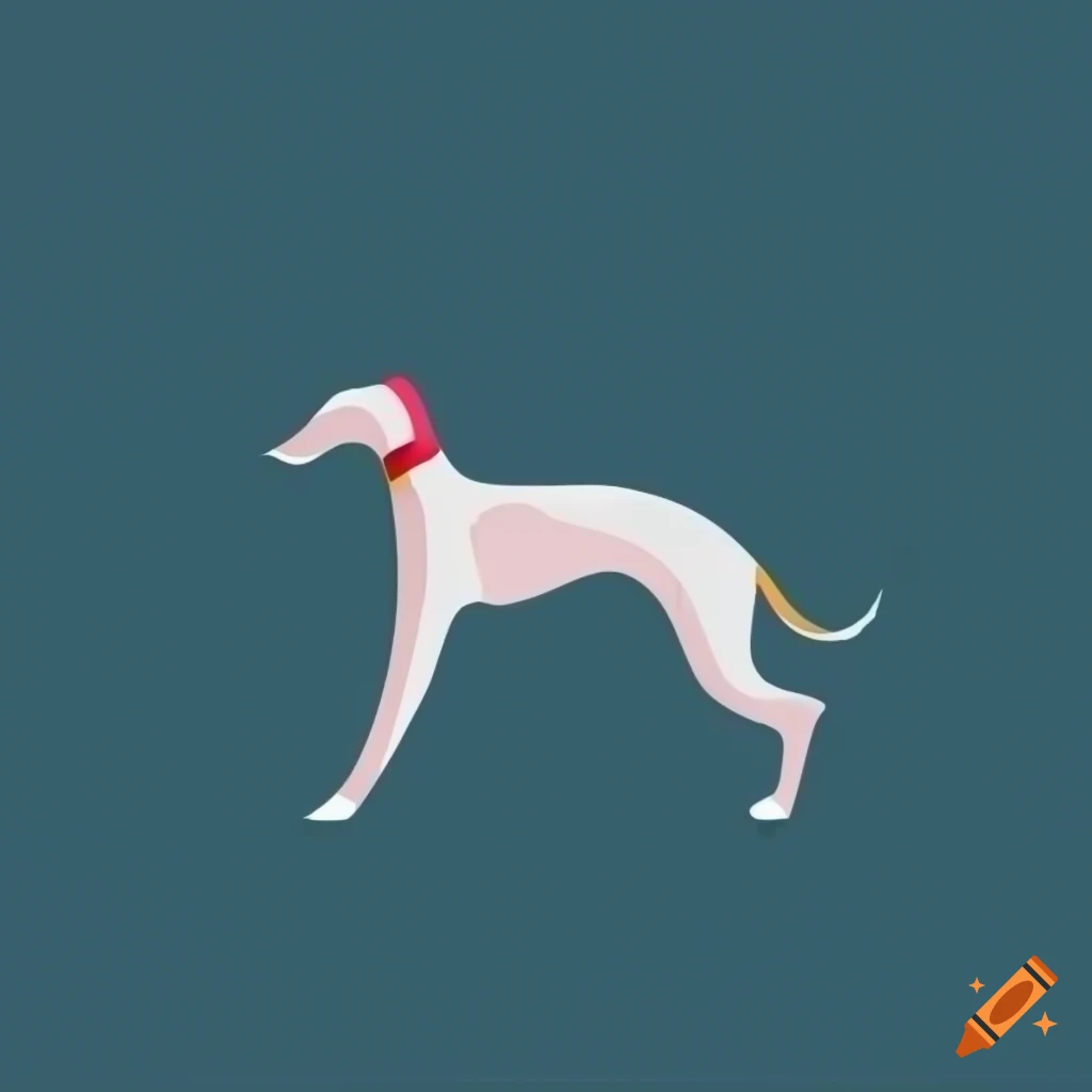 colorful logo of a whippet