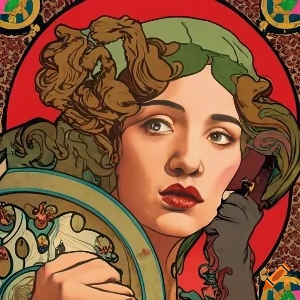 Artistic Representation Of Fidel Castro In Alphonse Mucha Style artistic-representation-of-fidel-castro-in-alphonse-mucha-style