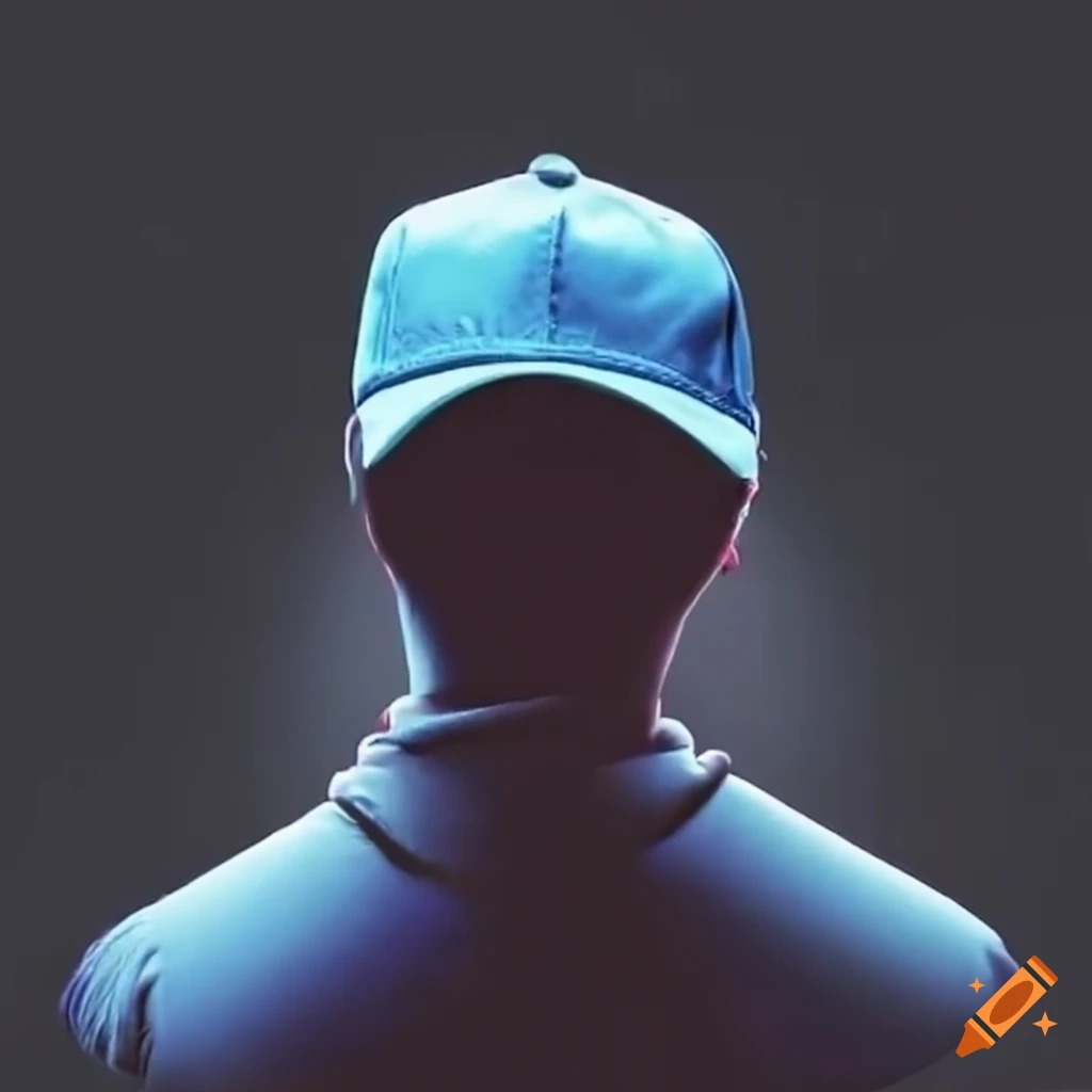 hacker in baseball hat