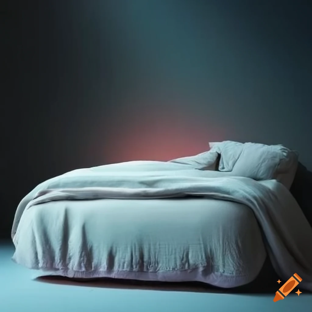 Cozy bed in a warm and inviting bedroom on Craiyon