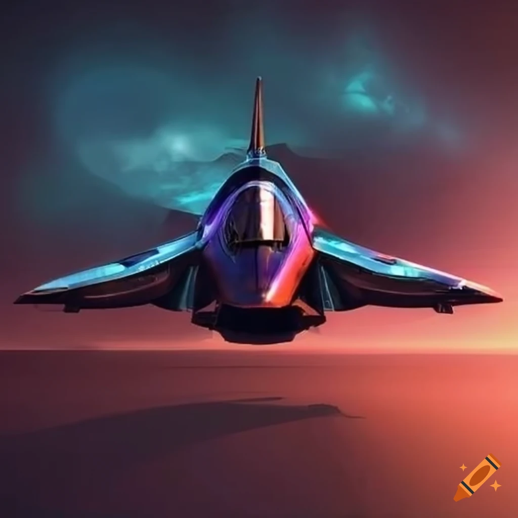 Futuristic jet with the word jetboss on Craiyon