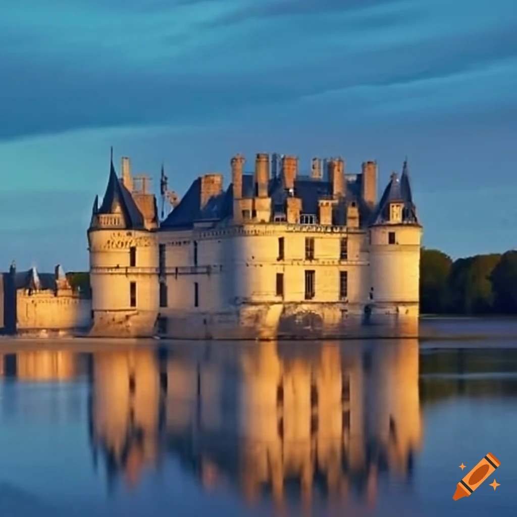 a beautiful Loire castle