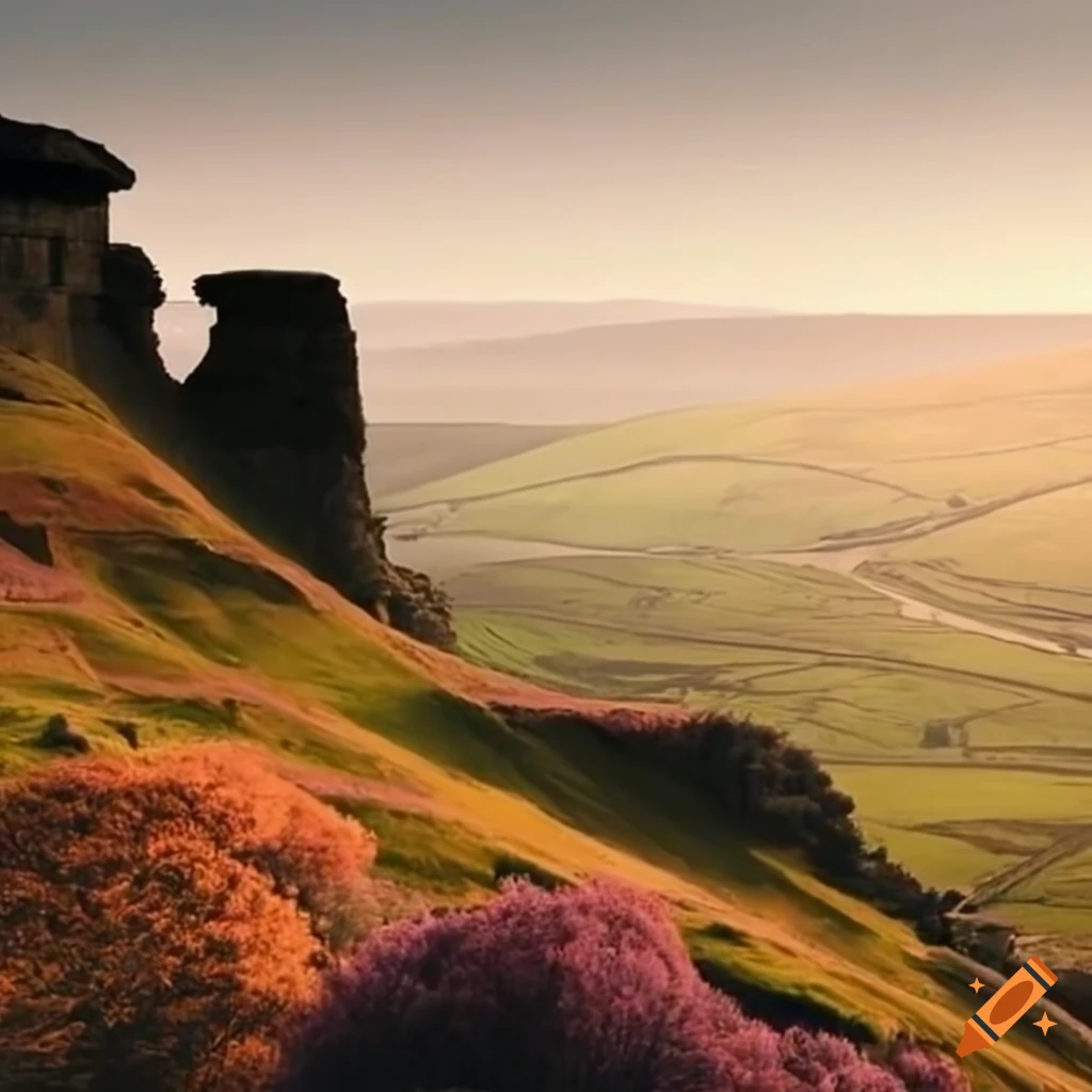 scenic view of the Peak District