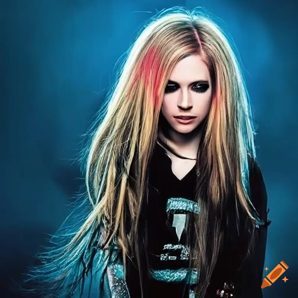 avril-lavigne-in-a-spaceship-on-craiyon