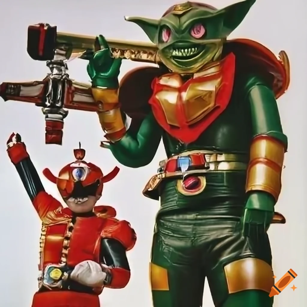 retro goblin armor from 1934 tokusatsu