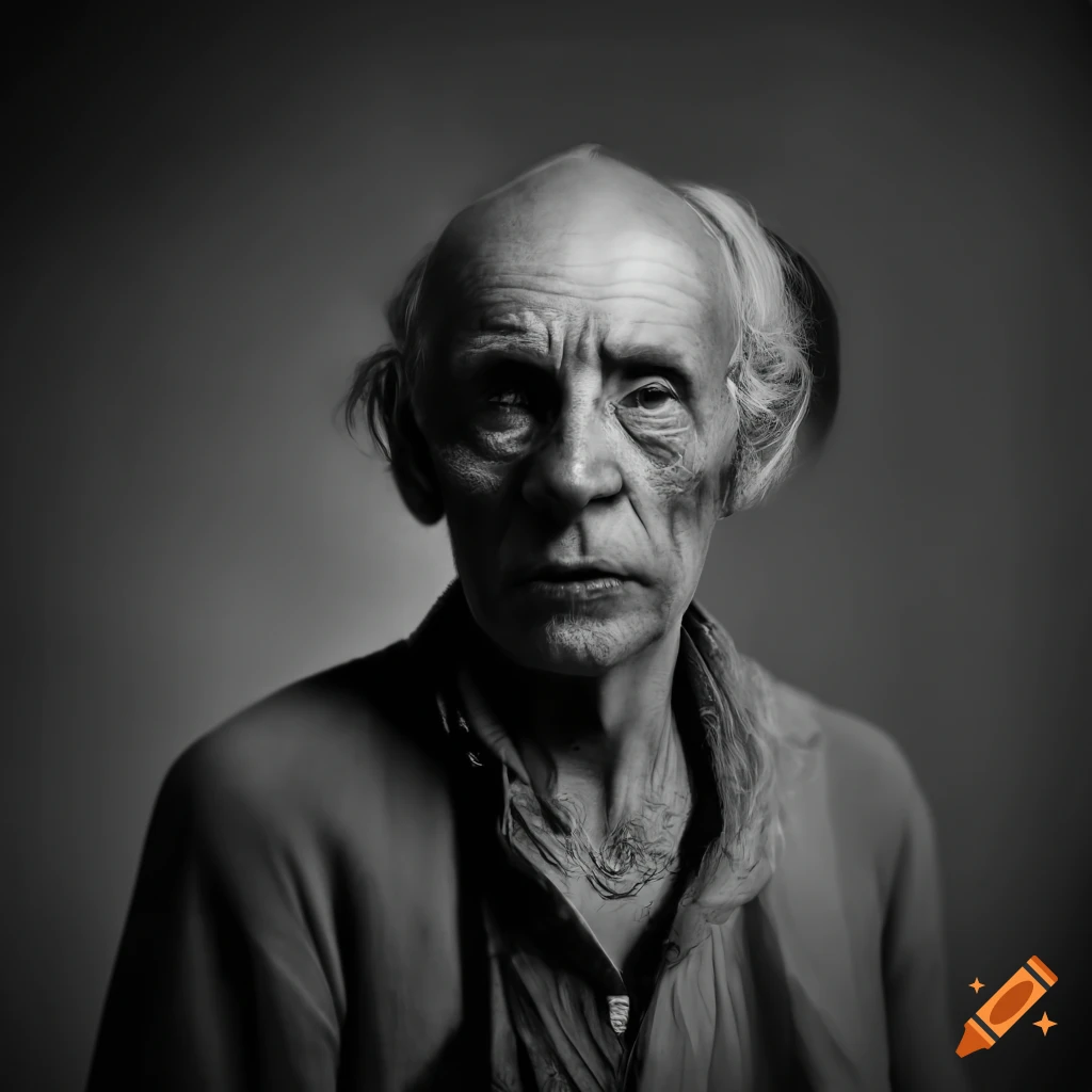 Photorealistic Portrait Of A Man In 1750