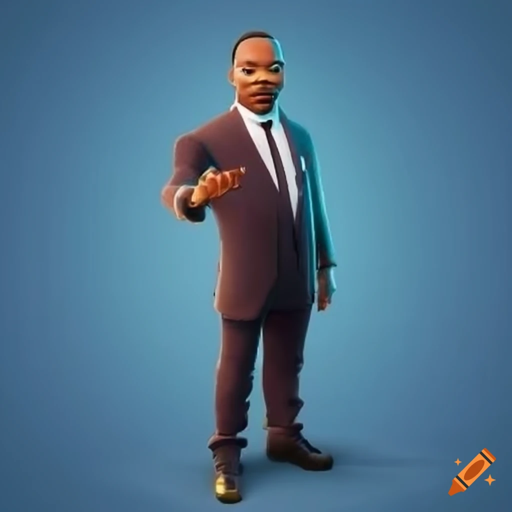 Martin Luther King Jr Fortnite Skin