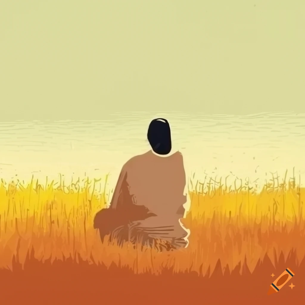 Vector Illustration Inspired By Psalm 23 On Craiyon