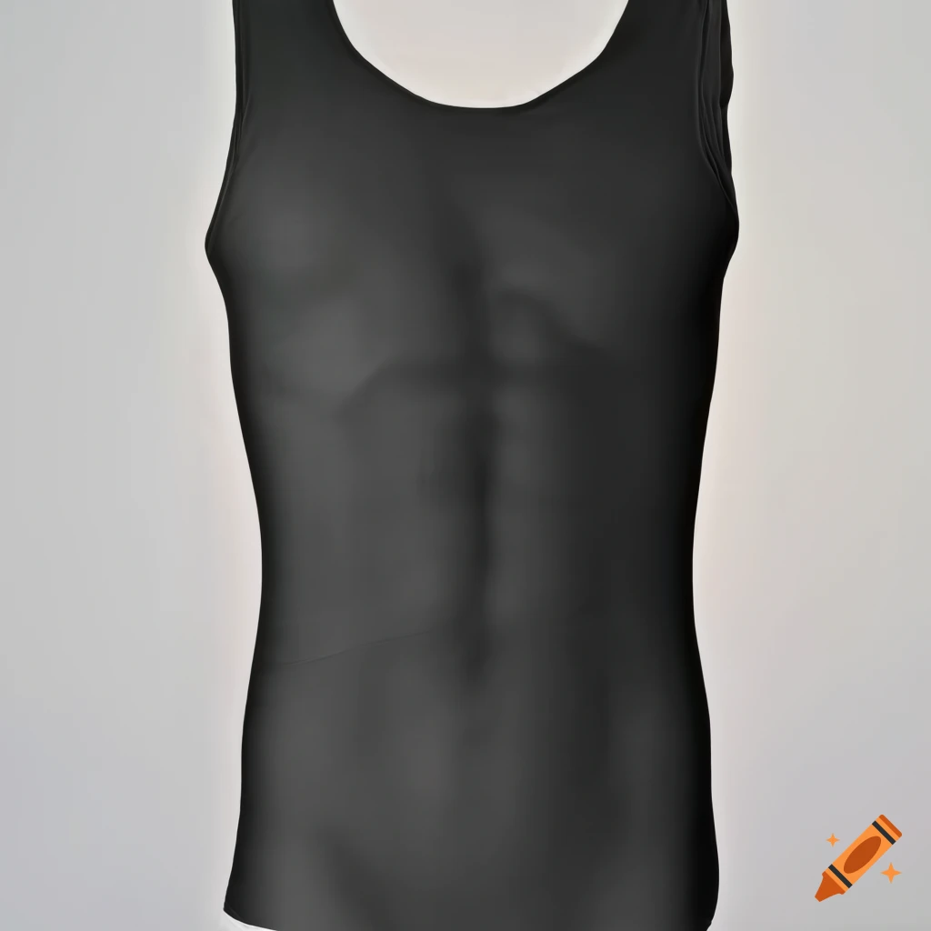 male model wearing a muscular tank top