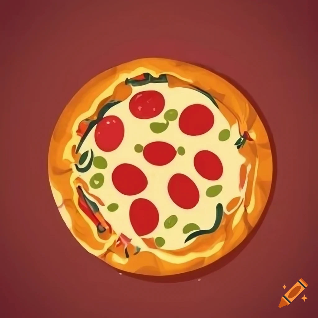 Logo of a pizza