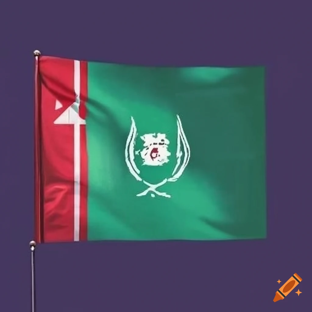 Flag of the football association of ireland on Craiyon