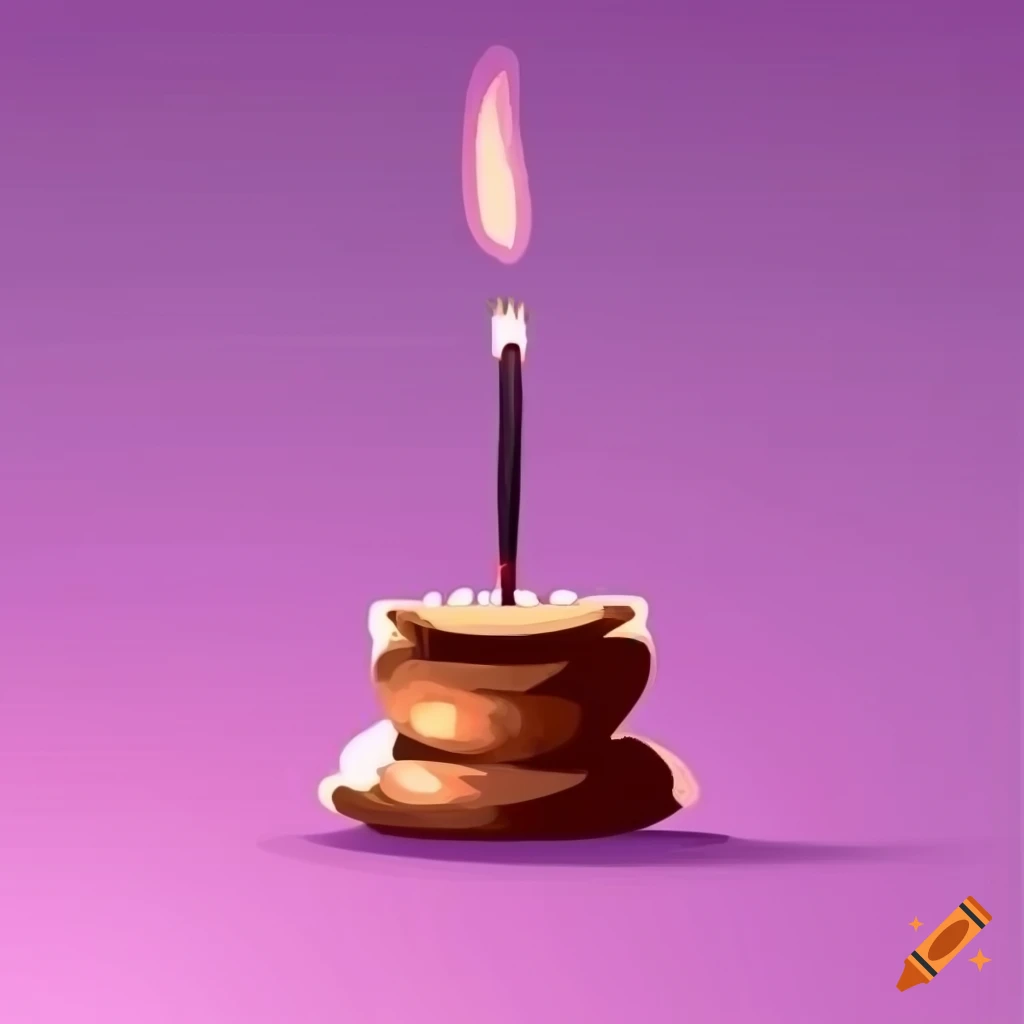 Vector illustration of incense on Craiyon