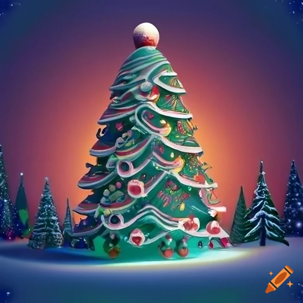 Christmas Tree Decoration Activity For Kids
