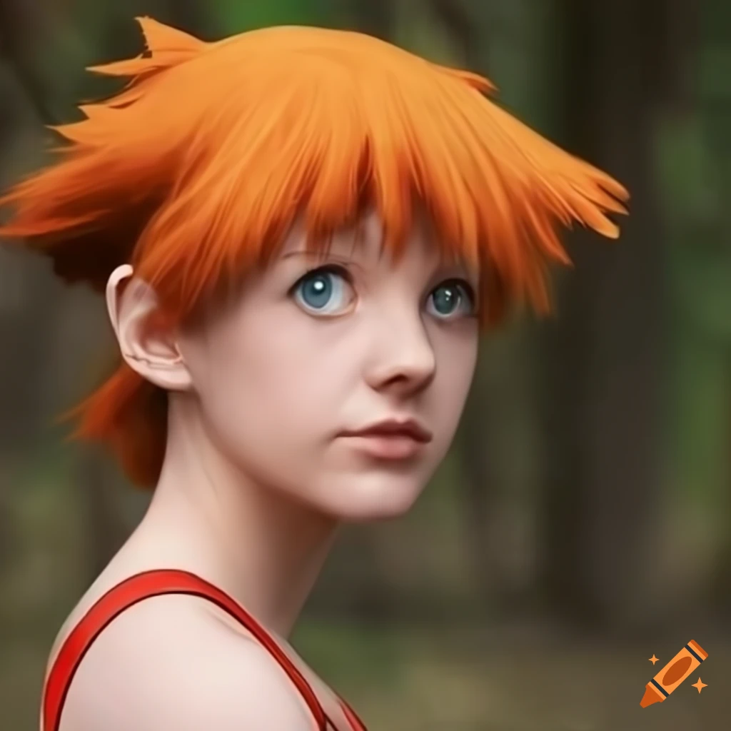 Realistic Depiction Of Misty From Pokemon