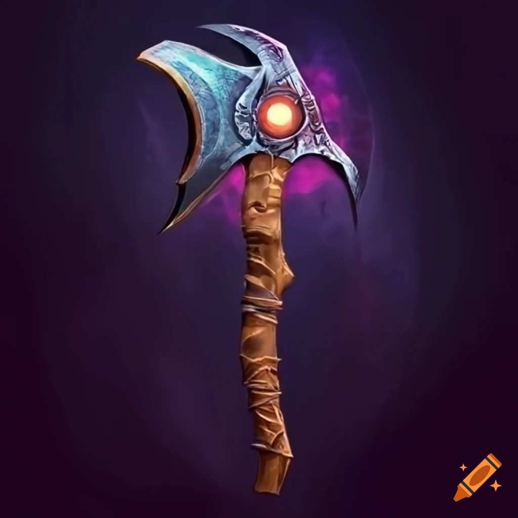 Image of a mythical axe