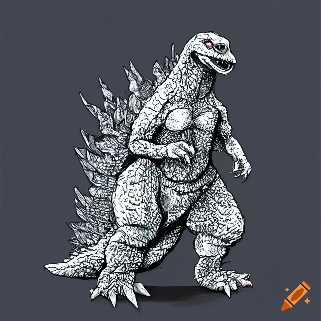 Realistic Godzilla Tattoo | TikTok