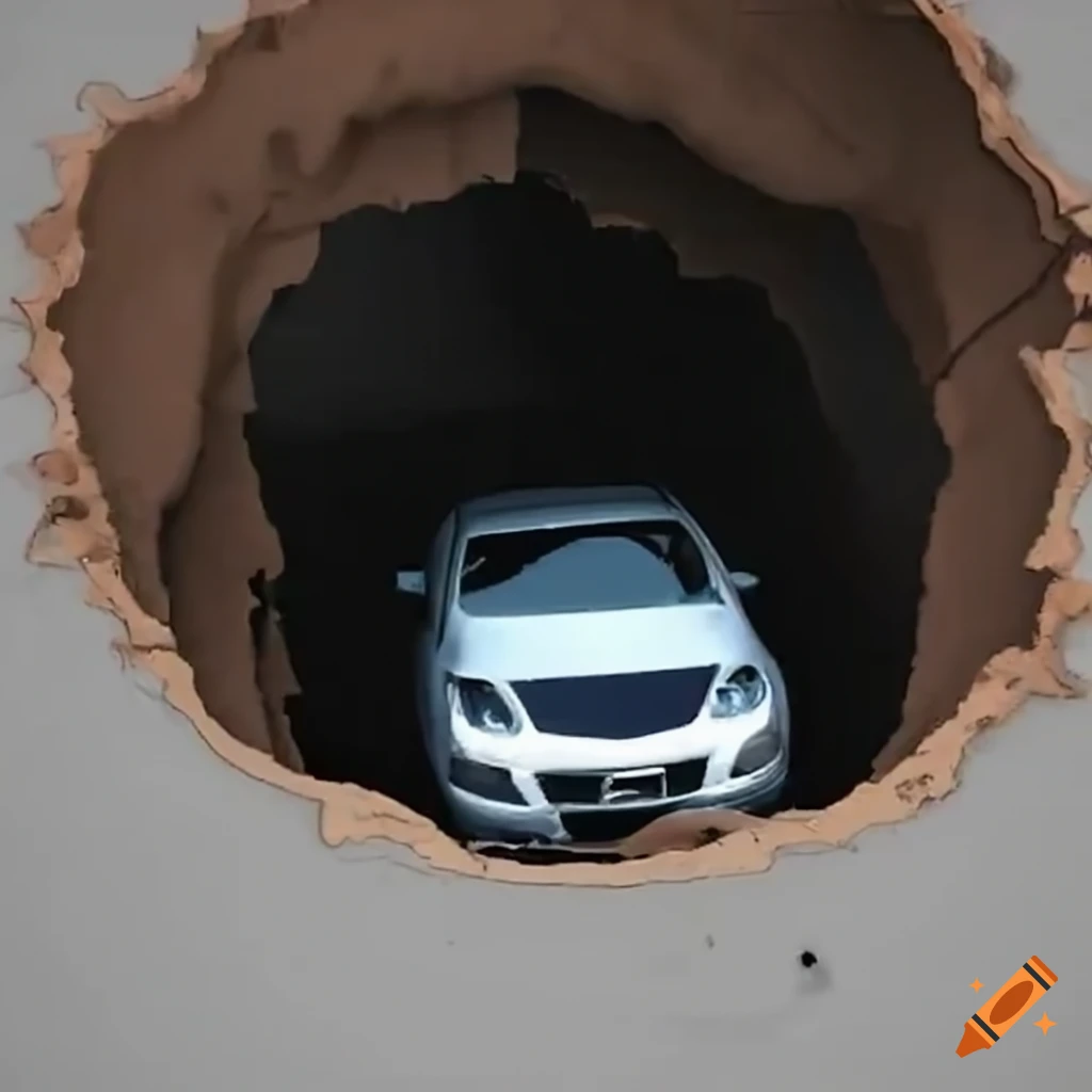 Car flipping backwards in a stunt on Craiyon