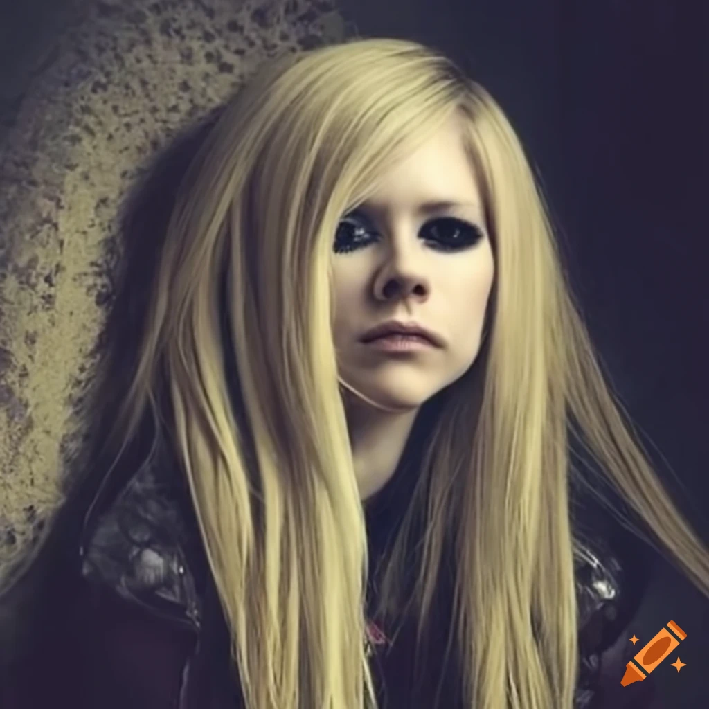 Avril Lavigne as a RPG elf character