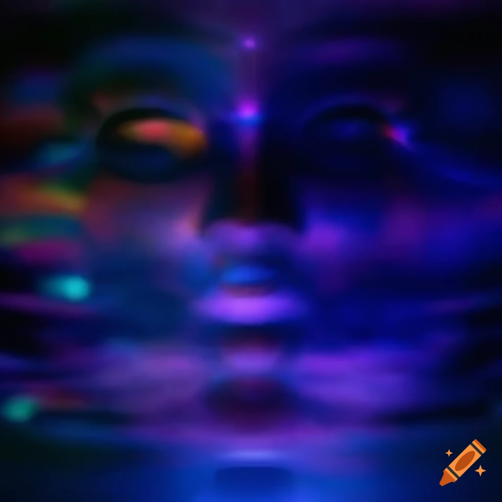 Concept art of consciousness transfer into a computer