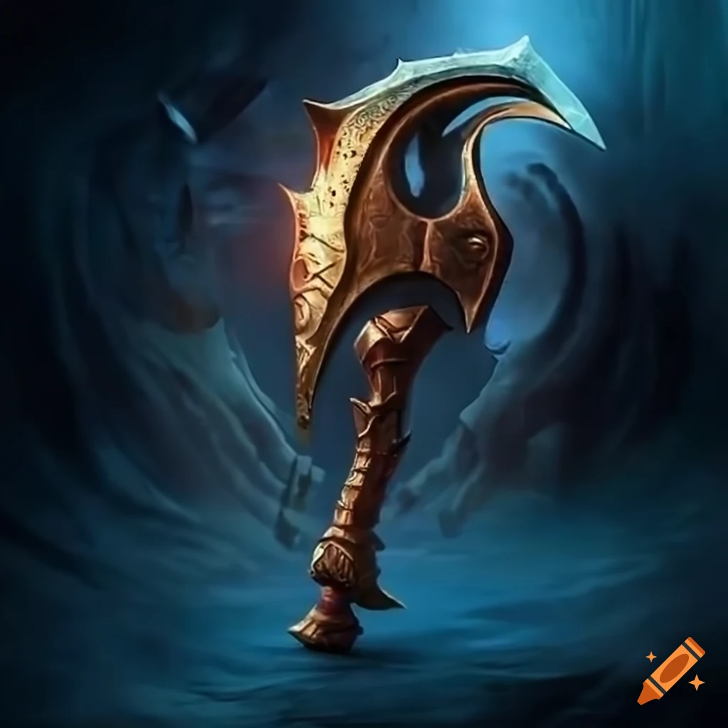 image-of-a-mythical-axe-on-craiyon