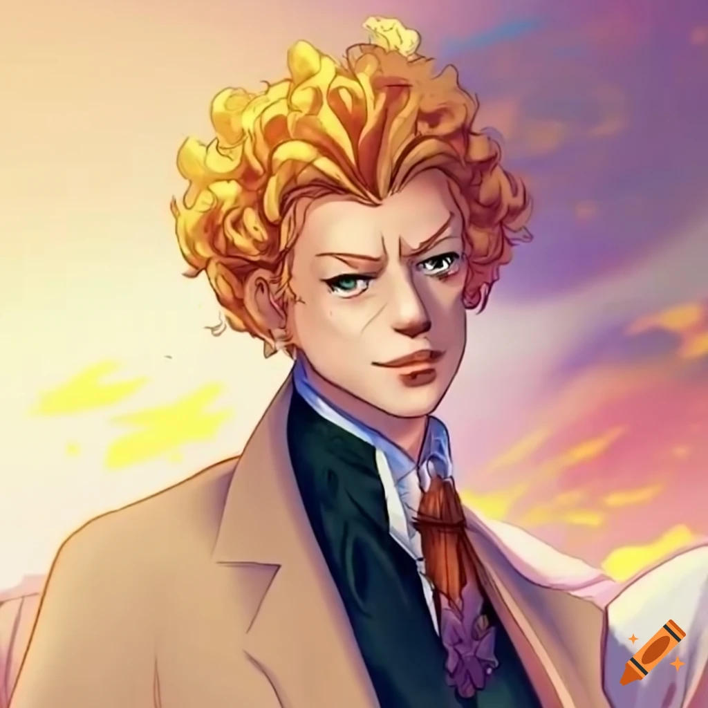 image of Aziraphale, the angel from "Good Omens"