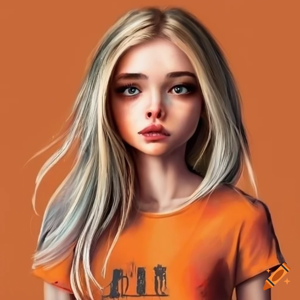 girl with Camp Half-Blood t-shirt and stunning blonde hair
