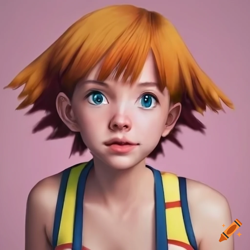 Realistic Depiction Of Misty From Pokemon On Craiyon