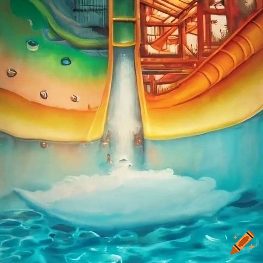 leonardo-da-vinci-s-painting-of-a-waterslide-waterpark-on-craiyon