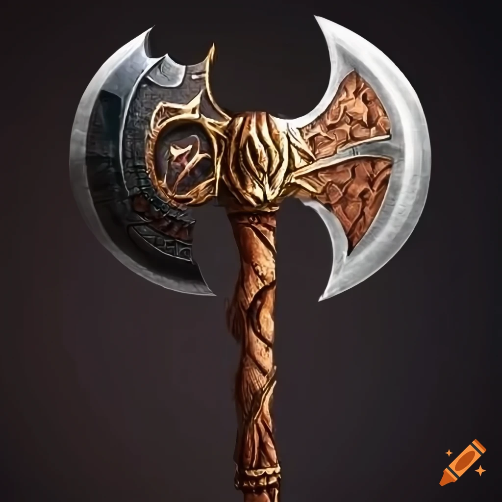 Image of a mythical axe