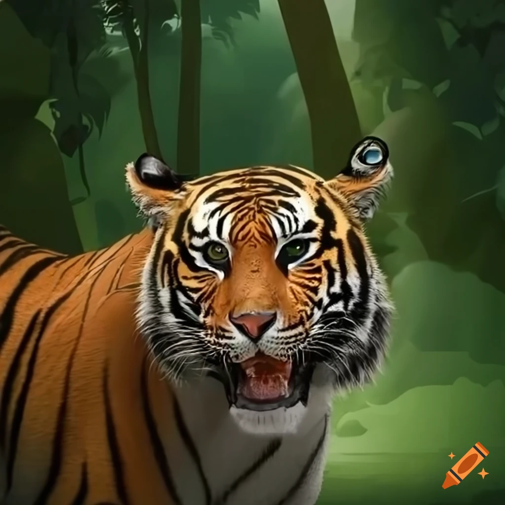 Tiger drawing child hi-res stock photography and images - Alamy