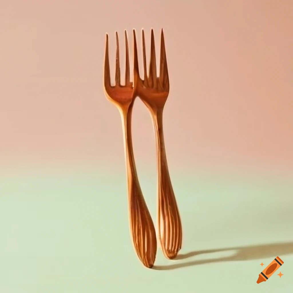 Shell forks for seafood on Craiyon