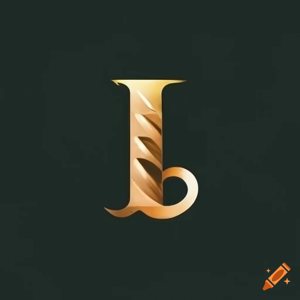 elegant logo design with initials I H J