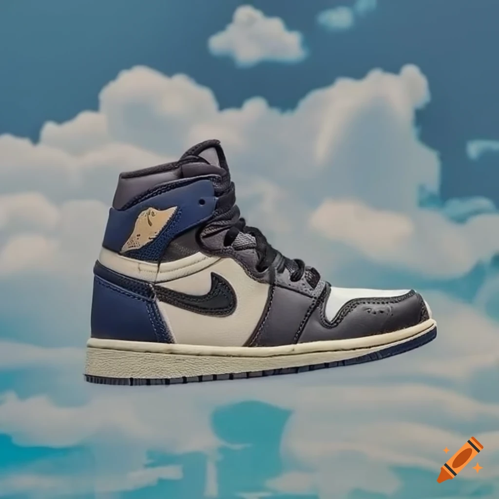 air jordan 1 cloudy sky