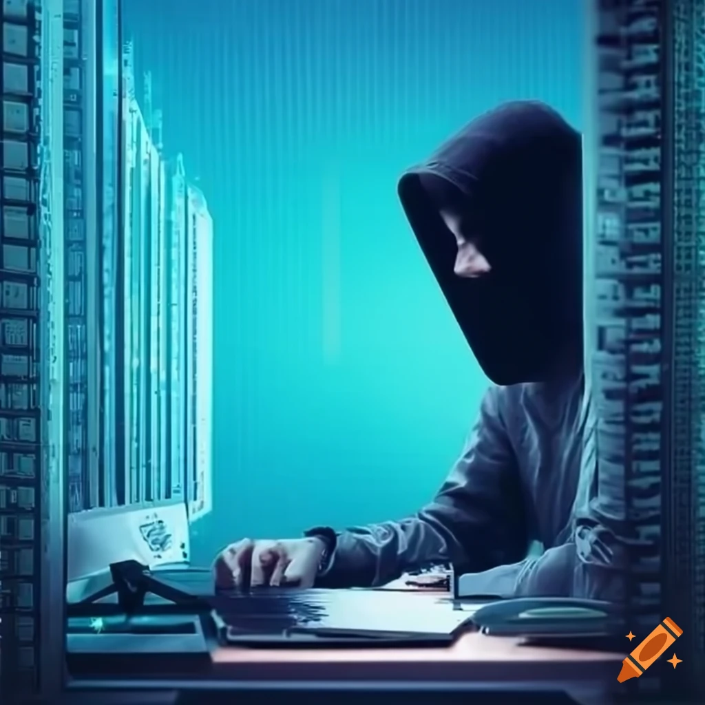 Minimalist Hacker Working At Glass Desk In Server Room On Craiyon Minimalist Hacker Working At Glass Desk In Server Room On Craiyon