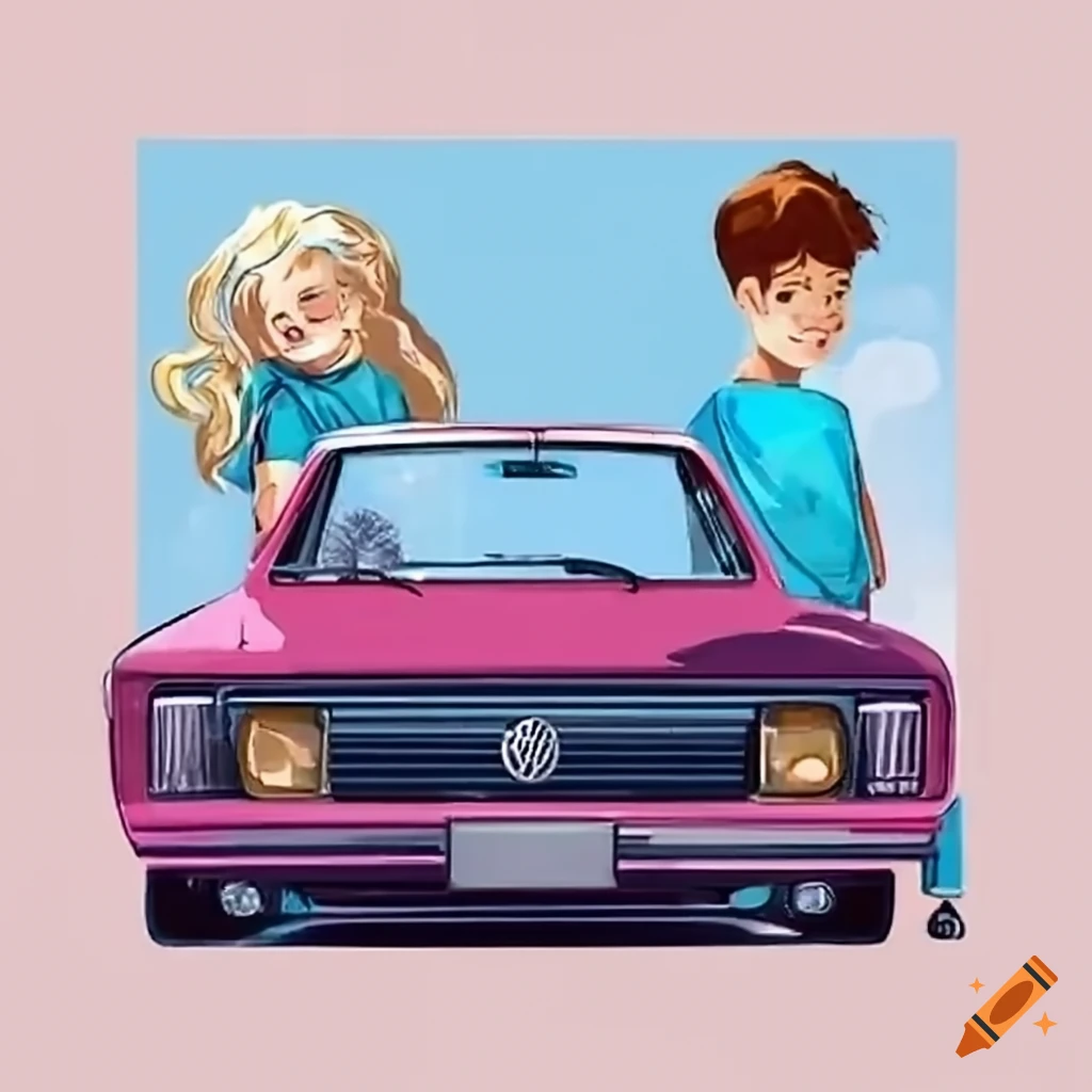 1983 Volkswagen Rabbit Pickup Truck with couple standing next to it