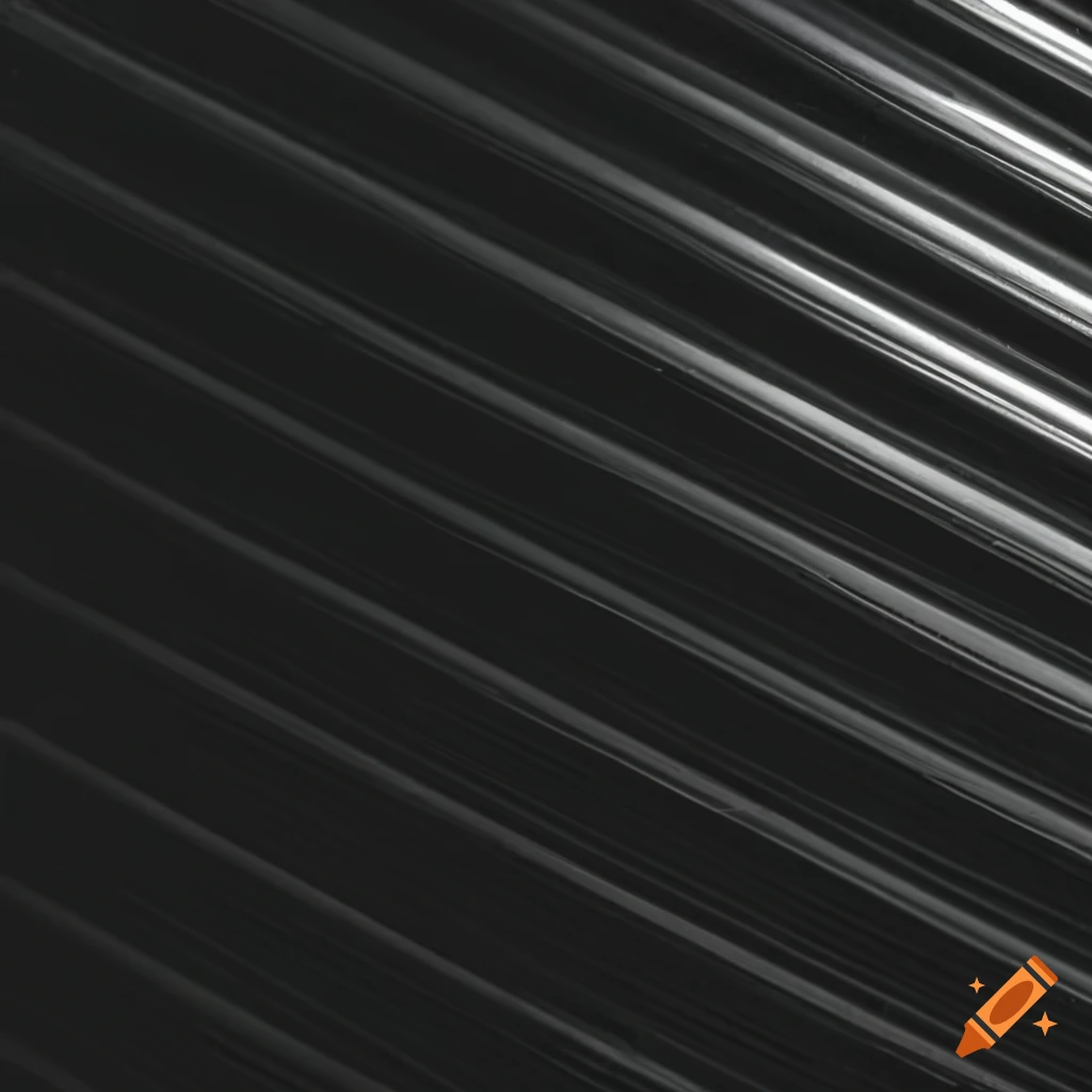 Black corrugated metal roof on Craiyon