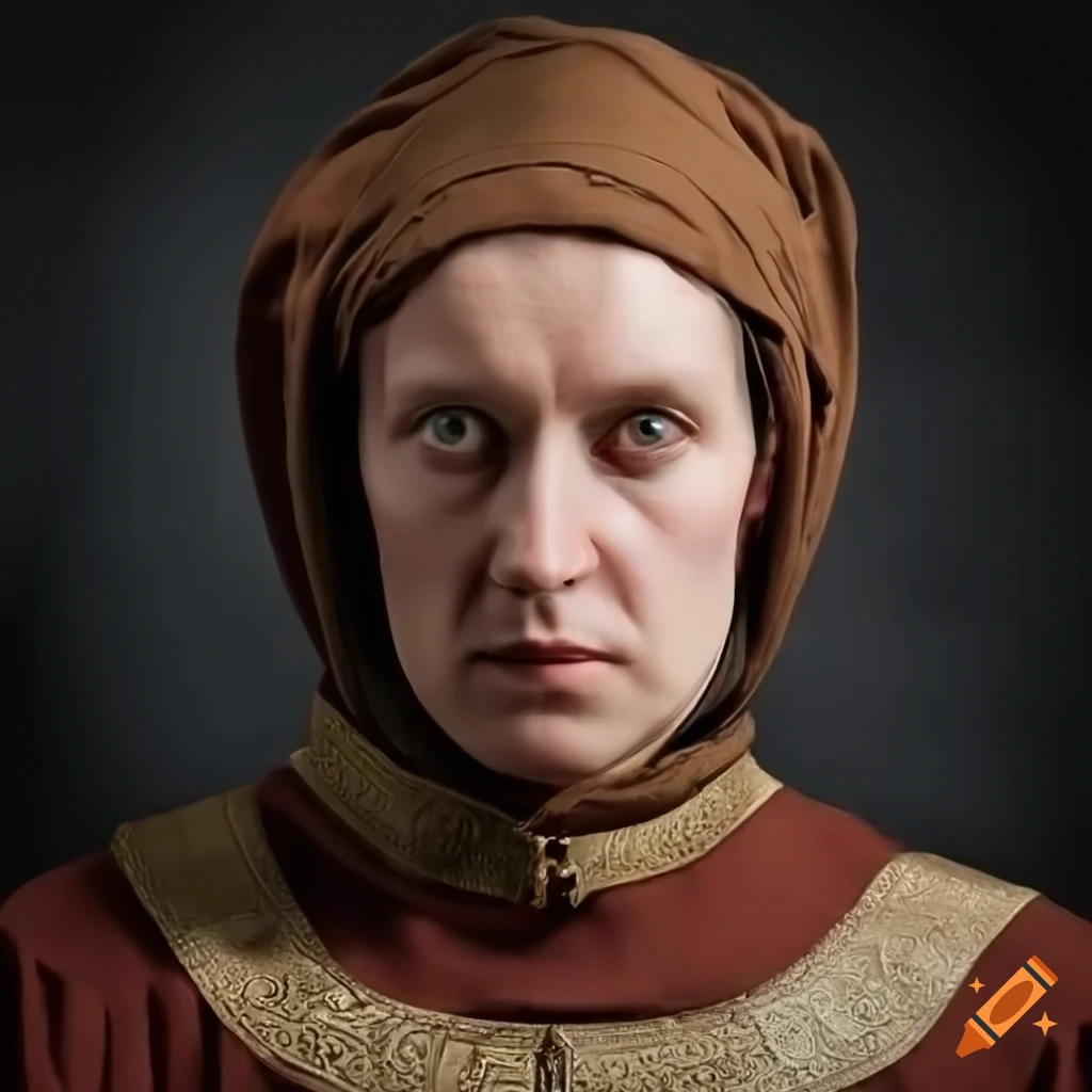 Photorealistic portrait of a medieval noble on Craiyon